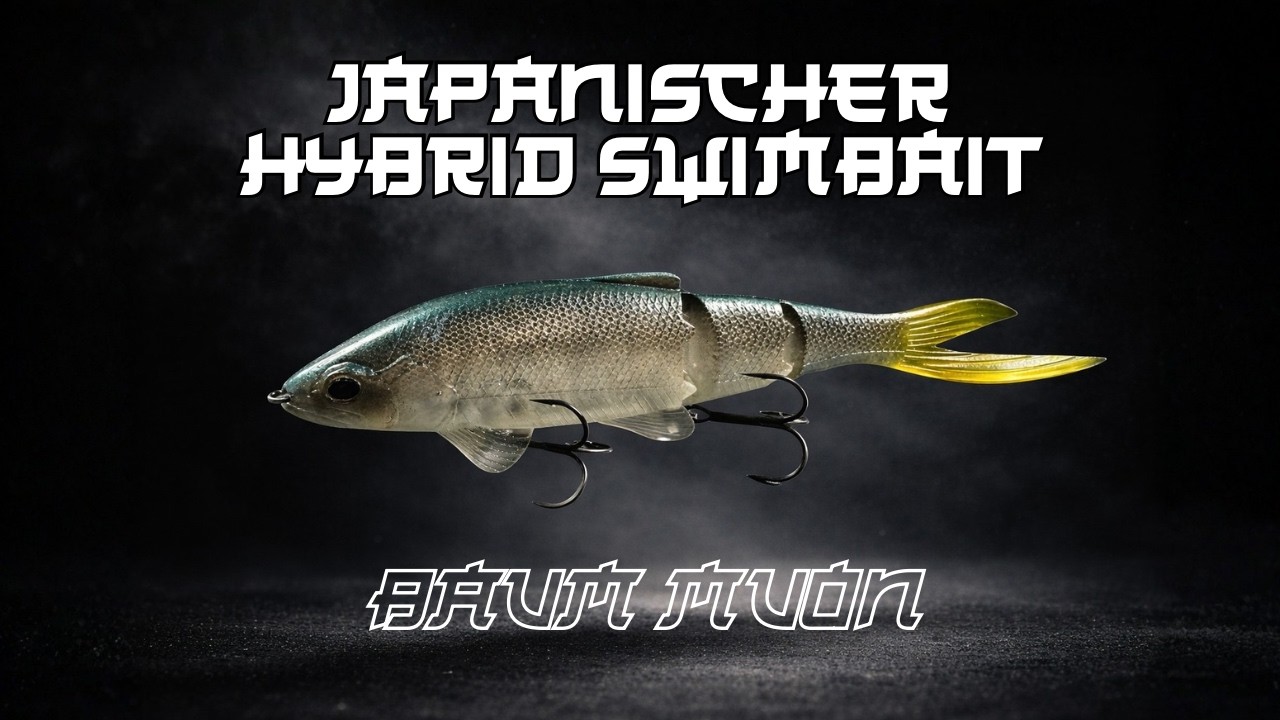 BAUM MUON 無音 Overshadowed BAUM Muon – Japanese Hybrid Swimbait in Detail - YouTube