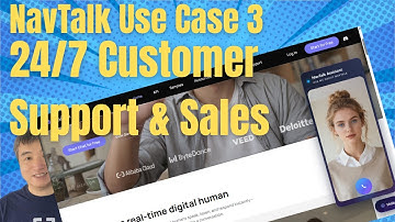 AI Avatar Handles 24/7 Customer Support & Sales – NavTalk Demo