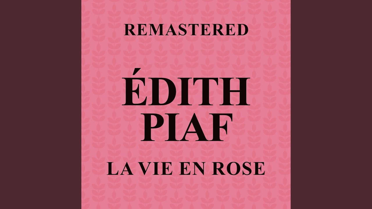 Adieu mon coeur (Remastered) YouTube