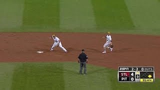 Famous STL@PIT: Walker starts a double play in the 3rd Net Worth