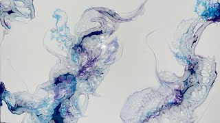 BEAUTY AND THE BEAST - Another Try - Super Soft Pearl Swipe | Acrylic Pouring | Tutorial screenshot 4