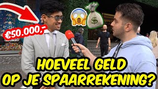 HOEVEEL GELD OP JE SPAARREKENING?