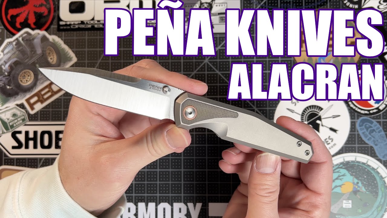 Gorgeous Pena X Series Javi Garcia Alacran Knife Overview Unboxing