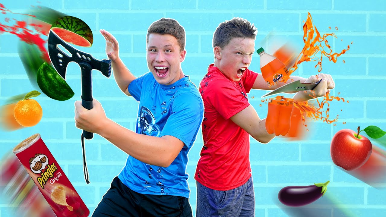 Update Real life FRUIT NINJA Challenge to WIN a Sports Car!