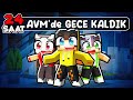 Gece Gizlice AVM'de Kaldım! 🌙 | Minecraft