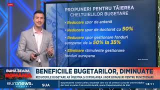 Reducerea Deficitului Bugetarii Riscă Pierderea Sporurilor Și Deducerilor