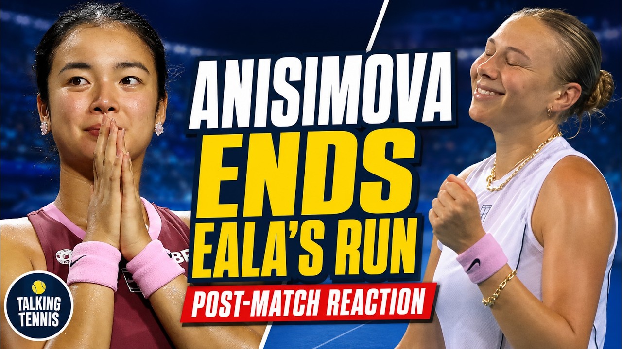 Amanda Anisimova ends Alex Eala's Cincinnati hopes with a three-set win: Post-Match Reaction