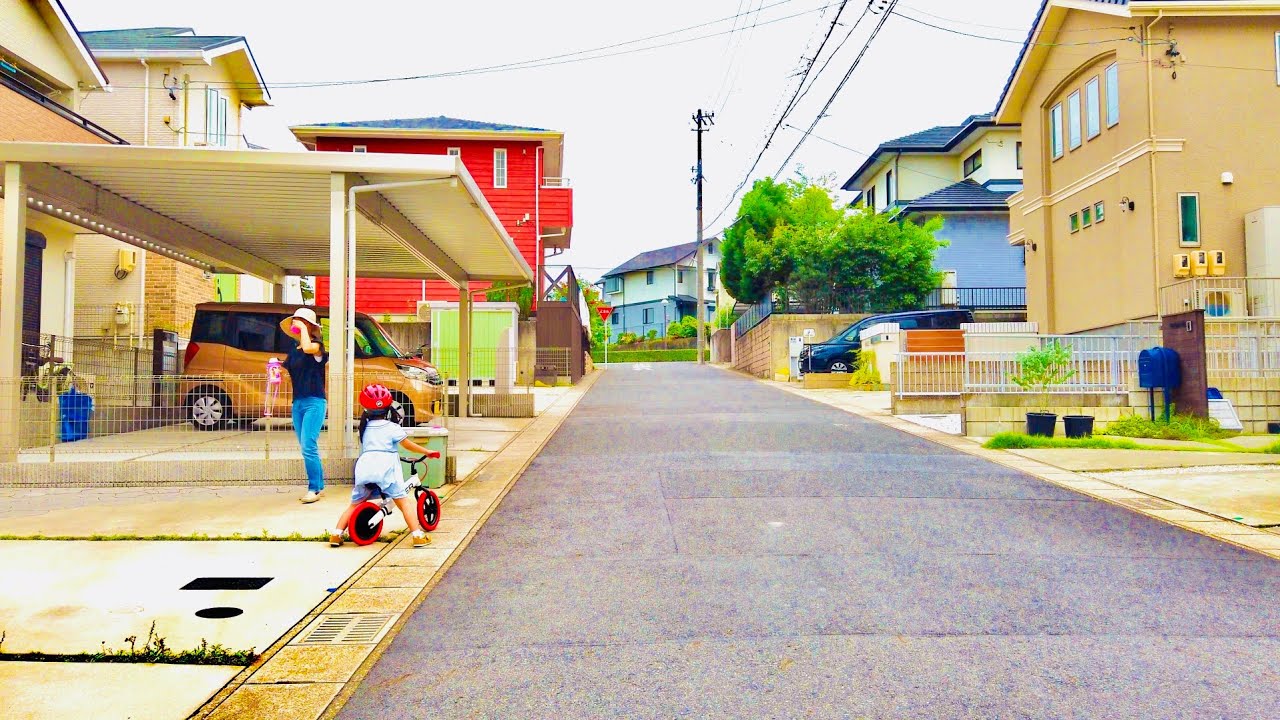 【4K】Japanese Neighborhood Walking Tour / Walk in Japan - Nagoya Suburb ...