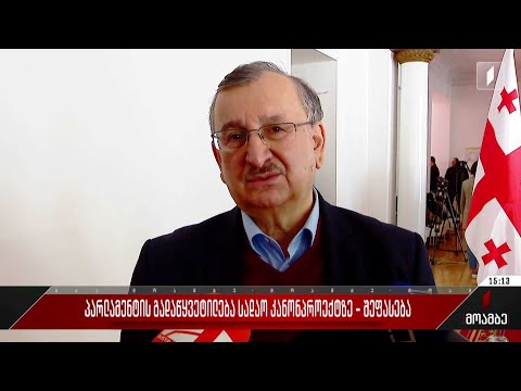 პარლამენტის გადაწყვეტილება სადავო კანონპროექტზე - შეფასება პოლიტიკურ სპექტრში