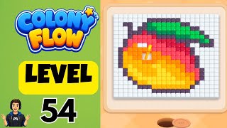 Colony flow Level 54 Full Walkthrough Solution