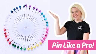 How to Pin Your Sewing Projects Like a Pro! (How to Read a Sewing Pattern - Day 17)