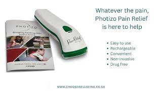 Introducing Photizo Pain Relief - Red Light Therapy For Relief Of Chronic Pain