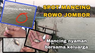 Menuju spot mancing Rowo Jombor, SPOT Mancing klaten TEMPAT NYAMAN BANYAK IKAN  #spotmancingklaten