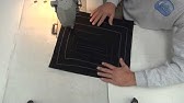 How to sew a french seam in leather - YouTube