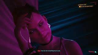 Female V Skye Scene - Cyberpunk 2077 (Spoilers)