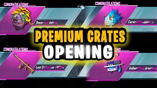 Premium Crates In Pubg Mobile New Premium Crates Opening Pubg Royal P M9 Premium Crates