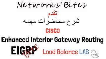 EIGRP | load balance |  lab عمل الموازنه للنكات في