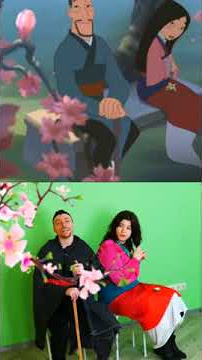 Mulan  Conversation in the garden  #shorts