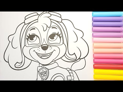 Coloring Paw Patrol