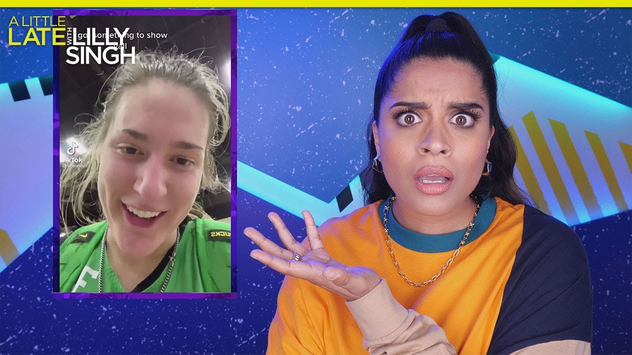 Viral TikTok Exposes Gender Inequality in NCAA | A Little Late with Lilly Singh