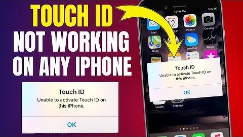 How to Fix Touch ID Not Working on any iPhone or iPad