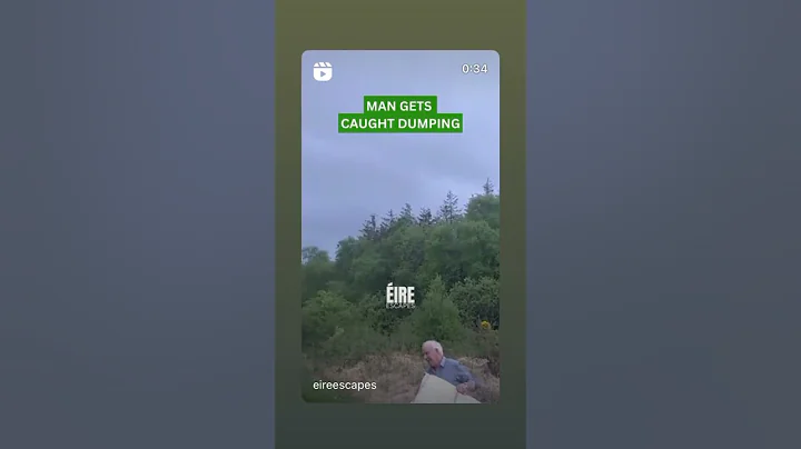 Here’s yer man caught fly tipping .