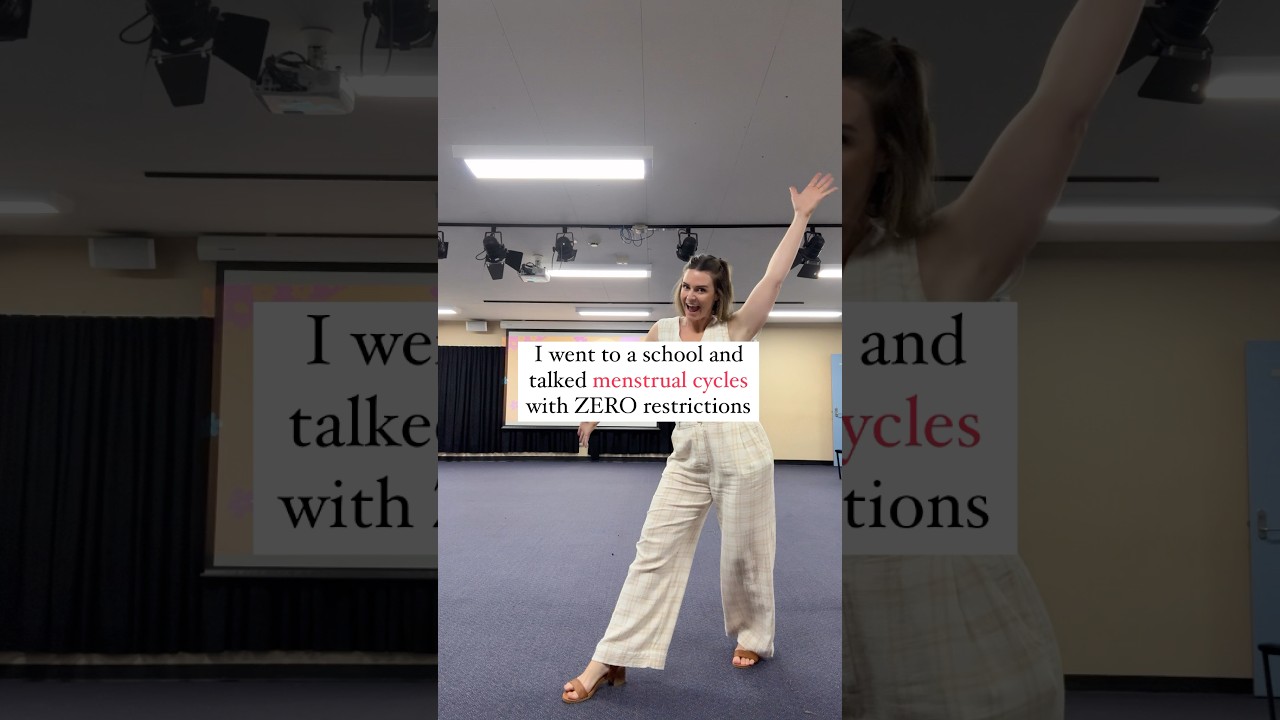 The Period Talk: School Workshop 🩸
