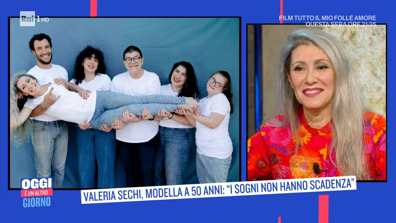 Valeria Sechi, dai sacrifici per i 5 figli a modella dopo i 50 anni Oggi è un altro giorno01 Valeria Sechi, dai sacrifici per i 5 figli a modella dopo i 50 anni Oggi è un altro giorno01