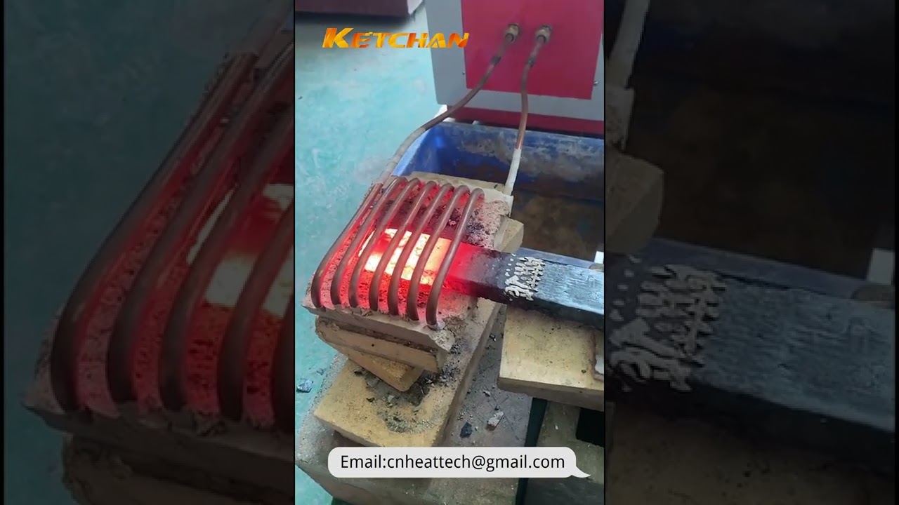 Steel Billet Partial Induction Forging Machine | Induction Metal Forging Machine