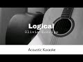 Olivia Rodrigo - Logical (Acoustic Karaoke)