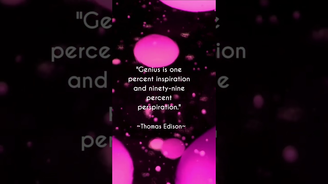 Hard work makes it a reality.  