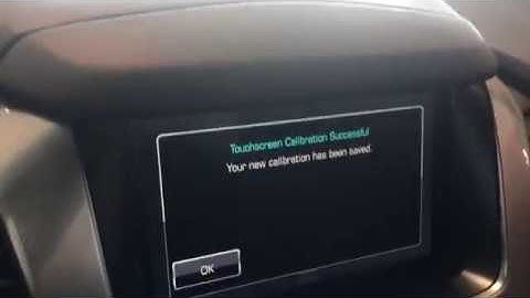 How to calibrate the touch screen on your Chevy MyLink Radio Apple Chevrolet Tinley Park IL