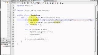 Java - WHILE loops