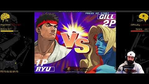 Deep Reinforcement Learning algorithm completing Street Fighter III at the highest difficulty level