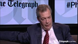 Watch in full: Nigel Farage quizzed by Telegraph readers