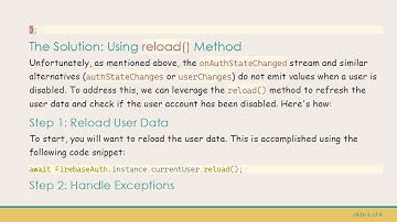 How to Handle Disabled Users in Firebase Authentication with Flutter