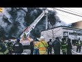 [ Queens 3rd Alarm Box 4302 ] Massive Factory Blaze in -14f Weather; Partial Collapse