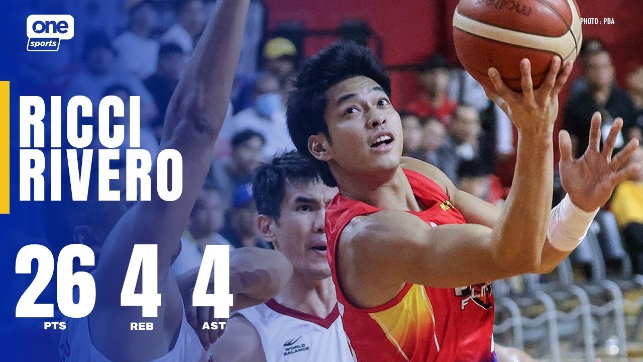 Ricci Rivero POSTS NEW CAREER HIGH for Phoenix vs. Brgy. Ginebra 💥 | PBA SEASON 50 PHILIPPINE CUP