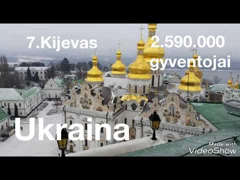 Video: Kuris Miestas Turi Daugiausiai Gyventojų