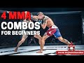 4 realistic mma combos every beginner needs to practice real time