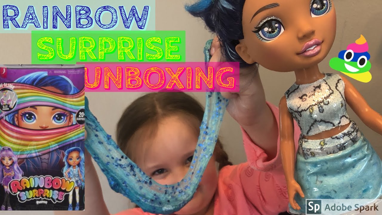RAINBOW SURPRISE DOLL UNBOXING! - POOPSIE SLIME! - YouTube