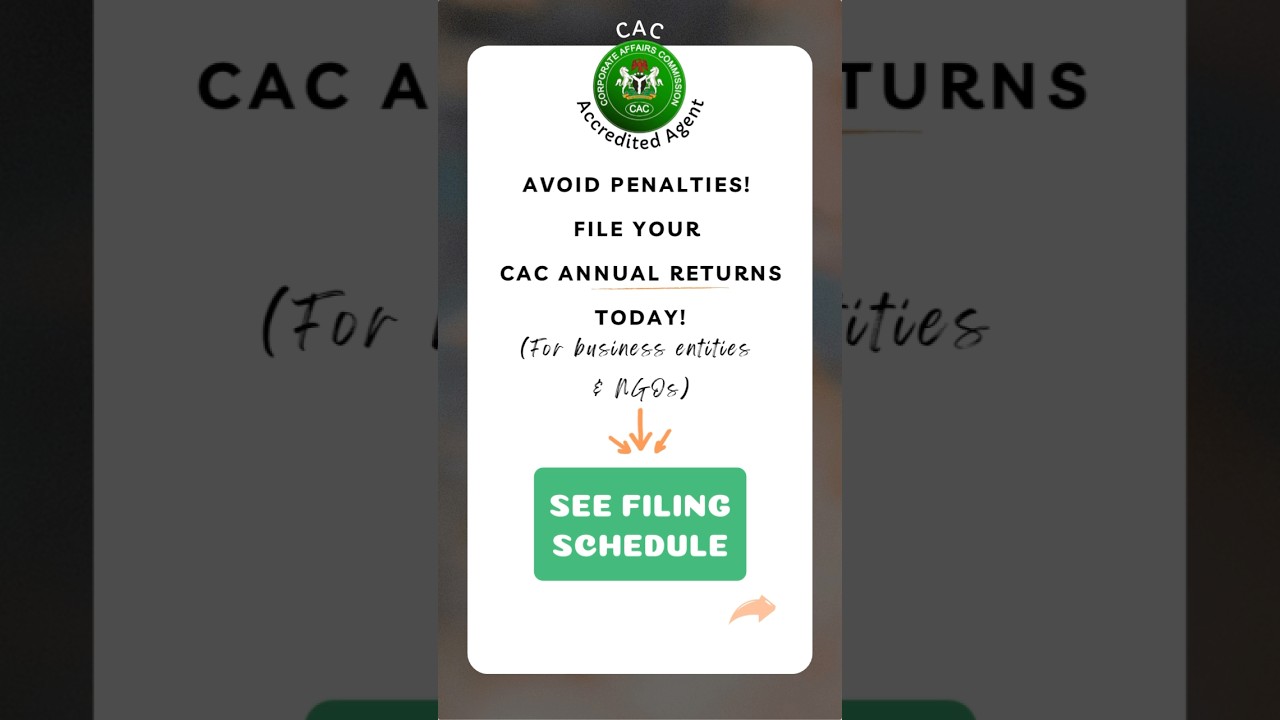 CAC Annual Returns penalty is what you should avoid for your business 