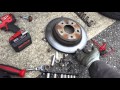 E90 rear wheel bearing replacement/ knuckle removal