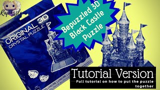 Deluxe Castle Black 30956 BePuzzled Original 3D Crystal Puzzle 