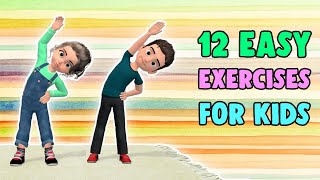 12 Easy Exercises For Kids At Home screenshot 3