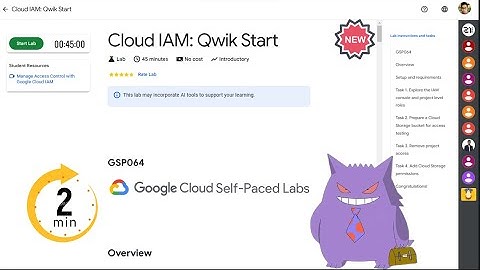 Cloud IAM: Qwik Start  | #2024 | #GSP064 |#qwiklabs