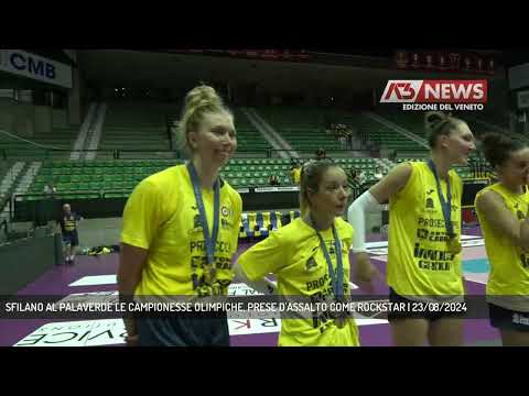 SFILANO AL PALAVERDE LE CAMPIONESSE OLIMPICHE, PRESE D'ASSALTO COME ROCKSTAR | 23/08/2024