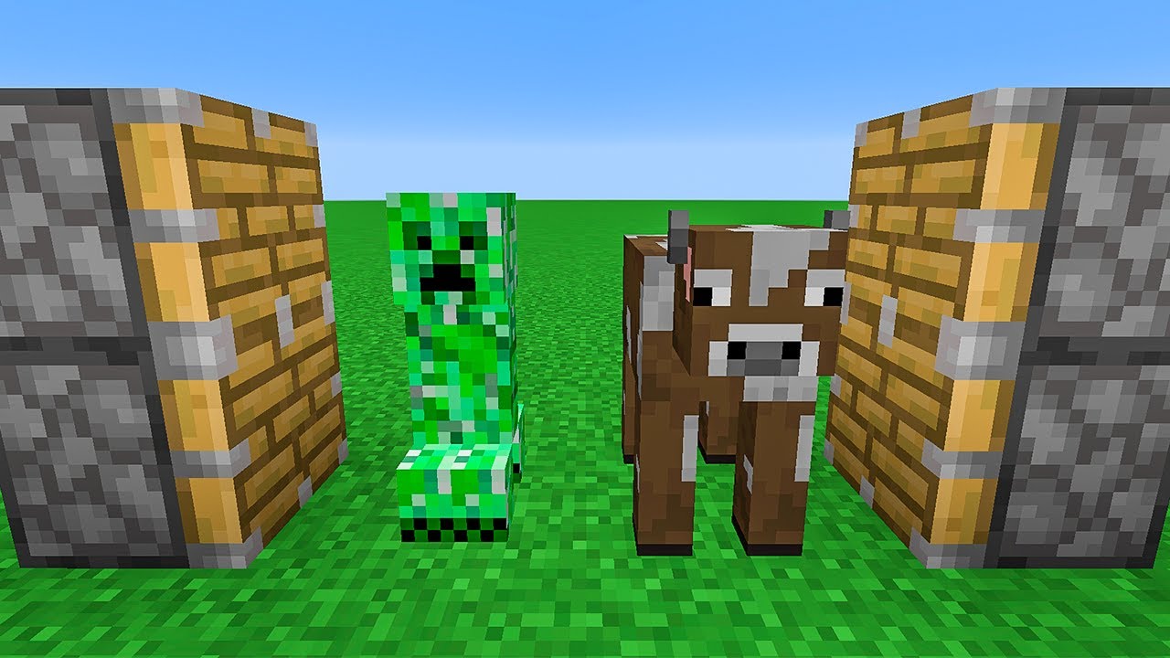 creeper + cow = ? YouTube