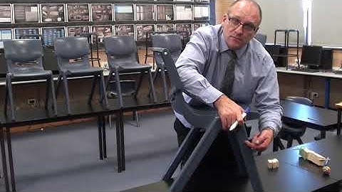 Tension and compression in truss members put simply