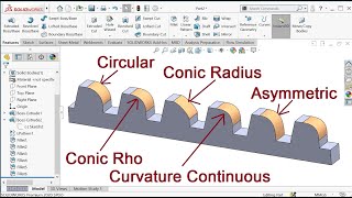 Understanding Solidworks Fillet Profile Types Profile